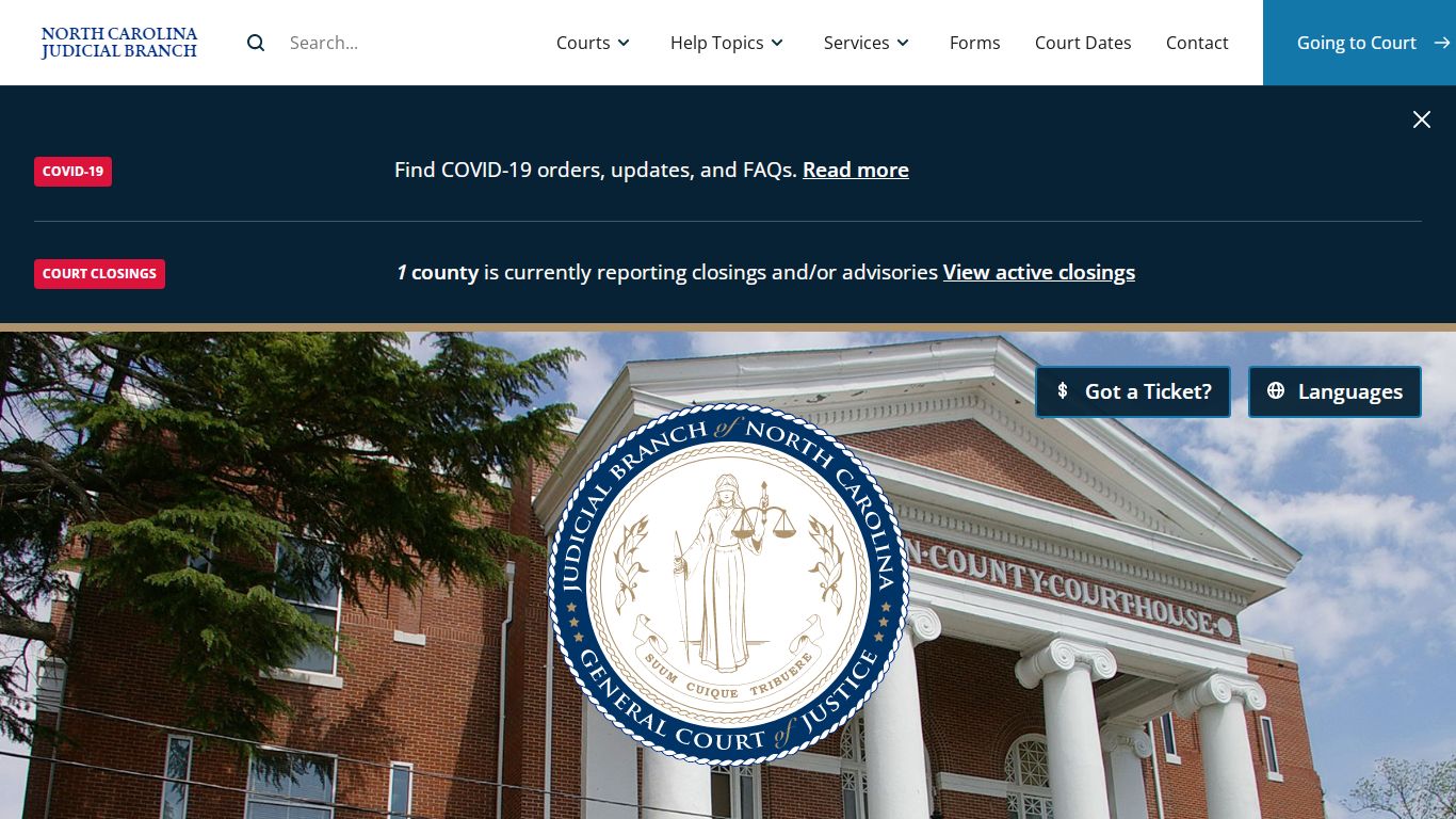 The North Carolina Judicial Branch - NCcourts